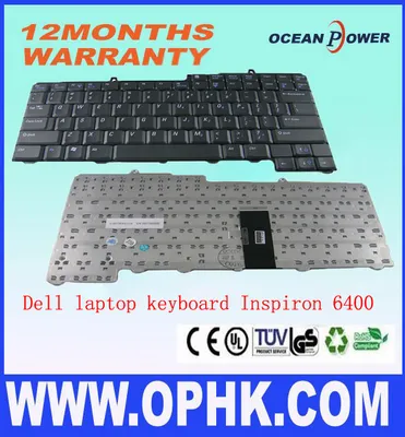 Laptop Keyboard for DELL Inspiron 6400