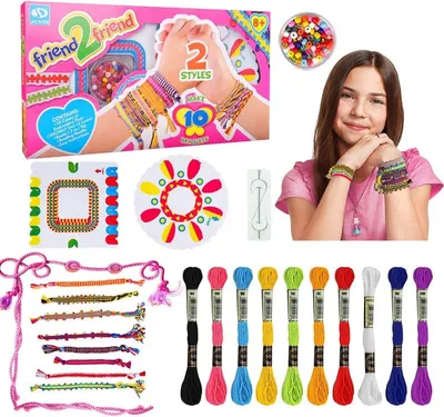 Customized DIY Braid Bead Set Needlework Toy Bracelet Toy Present