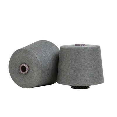 Functional Yarn Cotton Graphene Polyester Blended Yarn Graphene Oxide for Underwear