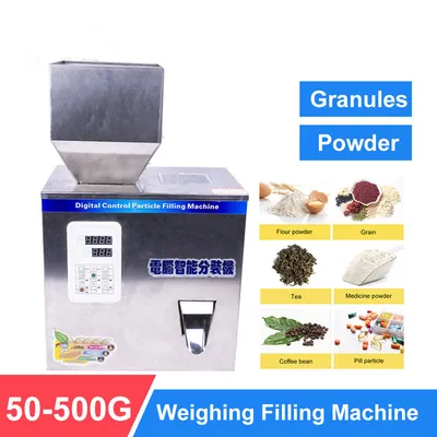 Small Weighing Machine Automatic Snack Granules Beans Nuts Powder Weigher Packing Machine