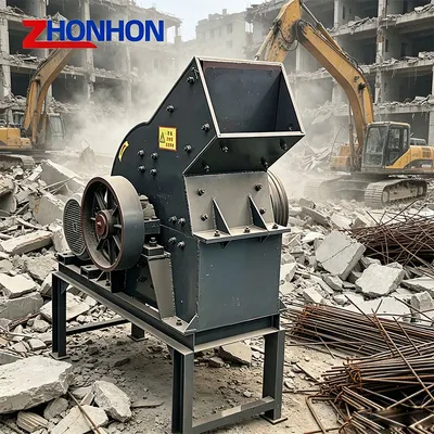 Cost Effective PC 1000*1000 Hammer Crusher Plant for Building Materials Market Mining Construction Industry Use