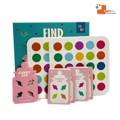 OEM/ODM Suitable for Children Over 3 Years Old Desktop Candy Hunting Gameparent-Child Interactive Puzzle Card Game