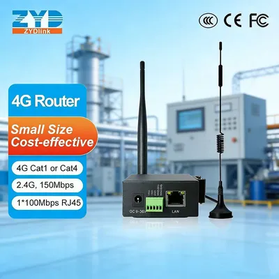 12V Industrial 4G LTE Router for Vehicle and Outdoor Industrial Application
