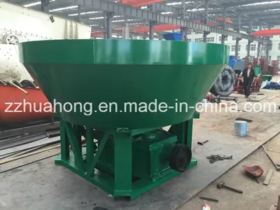 Huahong Gold Ore Mining Wet Pan Mill Machine Professional Supplier
