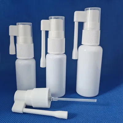 10-30ml Pet White Bottle with Long Nozzle Throat/Oral Spray