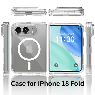 a High Quality Transparent Magnetic Case for The New IP-Duo Mobile Phone