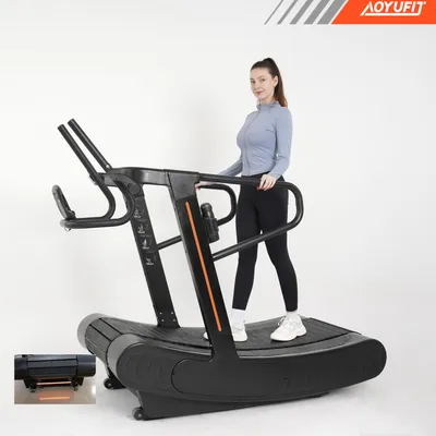 Manual Treadmill Fitness Sports Equipment Exercise Unpowered /Curve Treadmill