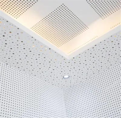 Wall Decorative Rock Wool Board / Mineral Fiber Ceiling