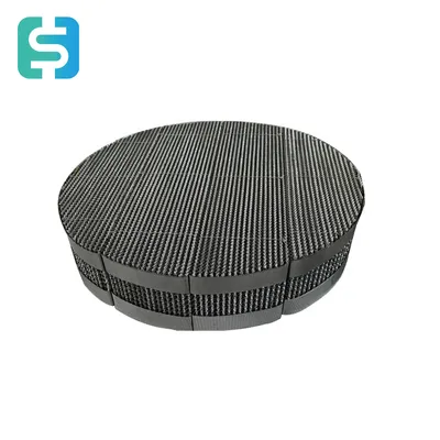 Metal Stainless Steel 316L Perforate Corrugated Structured Packing