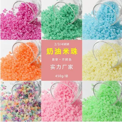 Wholesale Mechanism Manufacturing Glass Sugar Beads for Craft