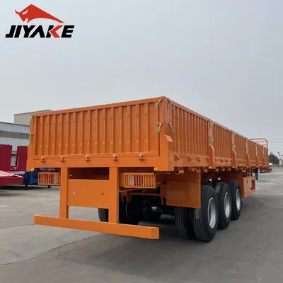 High-Load Capacity 80-Ton Side-Wall Semi-Trailer, Brand-New 3-Axle/4-Axle Side-Wall Semi-Trailers, 50-Ton/60-Ton, Reinforced Structure