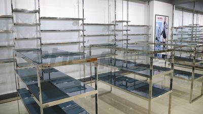 Stainless Steel Garment Display Racks (ZH-G101)