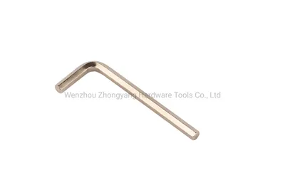 DIN 911 Allen Hex Wrench Nickel Plated Allen Key.