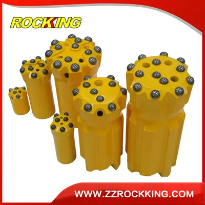 Retrac Rock Drill Thread Button Bits
