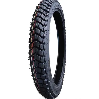 ISO9001 Factory Manufacture Natural Rubber Bajaj Mrf Cst Ceat Pattern Motorcycle Tubeless Tyre