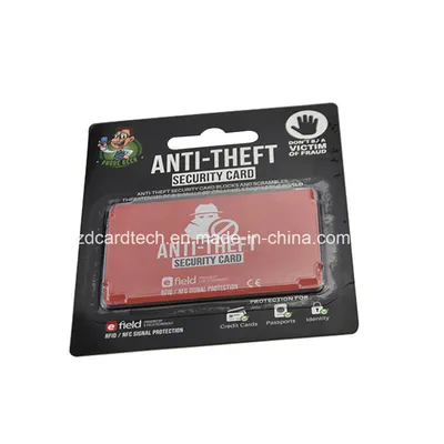 Anti Theft Card Sleeve/RFID Blocking Sleeves (Credit Card&Passport Protectors)