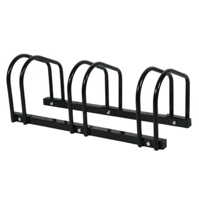 Quick Release Electrostatic Powder Coating Carbon Steelloadable Bike Stand Floor Rack for Daily Commuting Storage