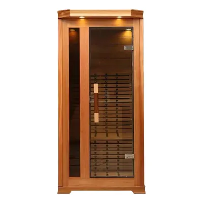 Professional High-Temperature Resistance Solid Wood 1-Person Indoor Steam Sauna