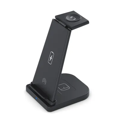 Wireless Charger 3 in 1 Dock Stand Station for Phone