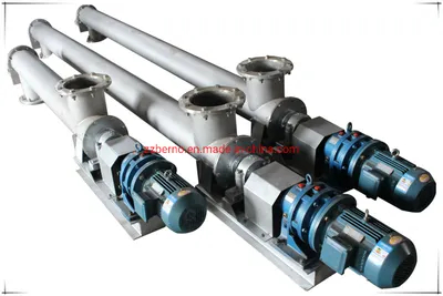 High Quality Customized Sand Ore Shaft-Less Screw Conveyor