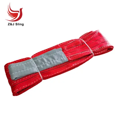 5 Ton Flat Polyester Woven Webbing Lifting Sling Belt