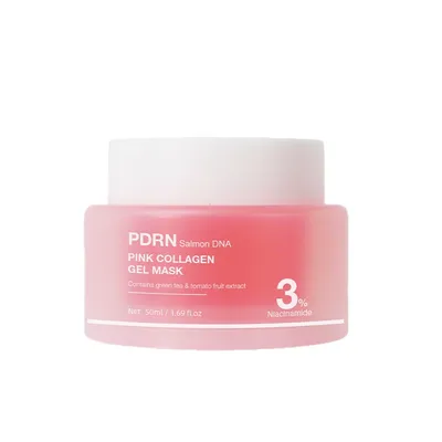 Collagen Jelly Face Mask Moisturizing Hydrating Brightening Firming Pink Gel Cream
