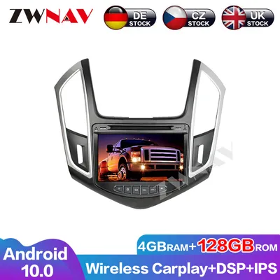 Carplay Android 10 Screen Multimedia Player for Chevrolet Cruze 2013-2015 GPS Navigation Auto Audio Radio Music Stereo Head Unit