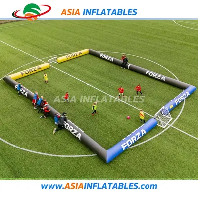 Commercial Airtight Portable 3V3 Football Arena Outdoor Sport Game Inflatable Soccer Airpitch