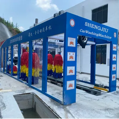 High-Pressure Tunnel Car Wash Machine, High-Efficiency Car Wash Equipment, Automatic Car Wash Machine