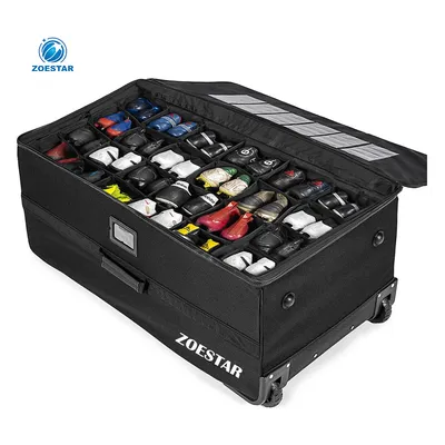 Soccer, Football and Sports Teams Shoes Trolley Bag Heavy-Duty 1680d Polyester Storage Boot Bag