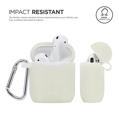 Full Protective Thick High Quality Silicone Airpods Cover/Case