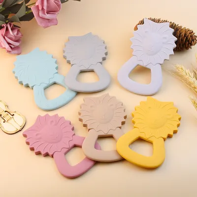 New Silicone Teether Mold Development ODM Custom Molded Food Grade Silicone Baby Teether Toys Compression Mold OEM Service