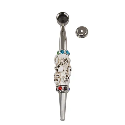 Good Supplier 155mm Metal Weed Smoking Pipe