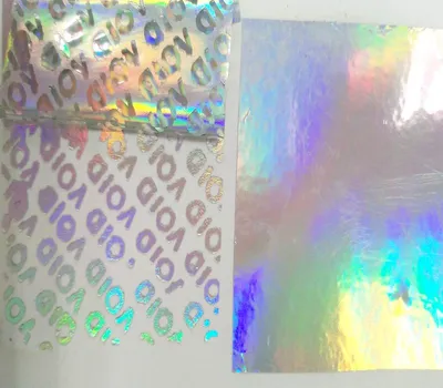 Pet Laser Hologram Security Void Seal