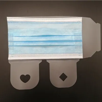 Portable Face Masks Storage Clip Disposable Face Mask Folder