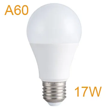 17W E27/B22 A60/A19 PBT+ Aluminum LED Bulb