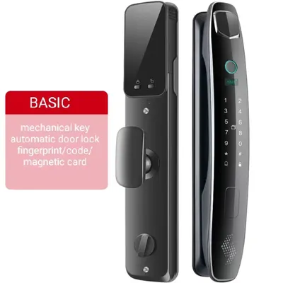 Smart Lock Password 3D Face Recognition Unlock for Metal Wood Security Door