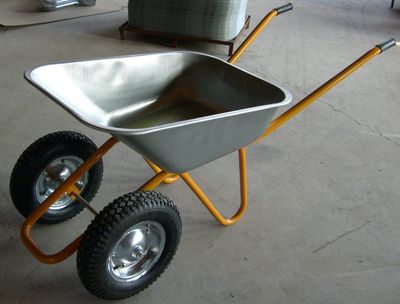 Double Wheel Wheel barrow