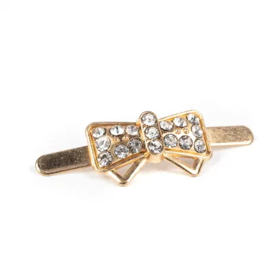 Factory Direct Can Be Customized Delicate Square Rhinestone Shoe Buckle Metal Women's Shoe Accessories
