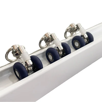 Factory Price Curtain Accessories Track Runner Wheel Rollers S Fold Curtains Runners