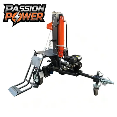 30t Vertical with Log Lifter and Big Work Table Log Splitter