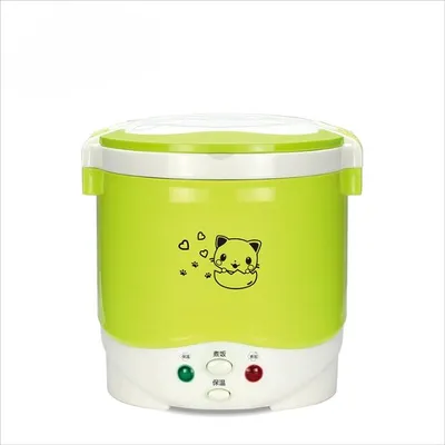 Factory Price Multifunctional Car Universal 1L Travel Convenient Mini Smart Rice Cooker