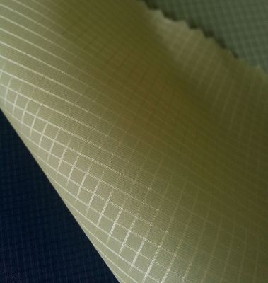 390t 20d 0.25 Rib-Stop Poly Fabric