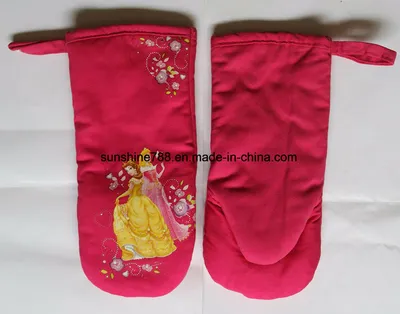 Kids Flame Resistant BBQ Bakeware Oven Mitt Glove