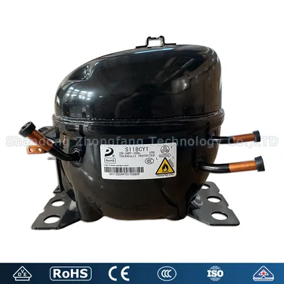 Donper Hot Sale Refrigerator Compressor S118cy1 1/4HP 220V 50Hz Lbp R600A