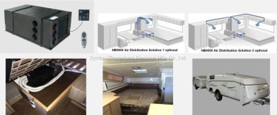 Under Bunk Air Conditioner for RV Caravan Motorhome