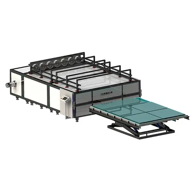 High Production Glass EVA Laminated Oven Autoclave Free Glass Lamination Furnace 4 Layers