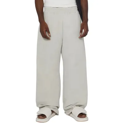 Custom Oversized Wide Leg Baggy Stacked Cargo Flare Jogger Sweatpants for Men