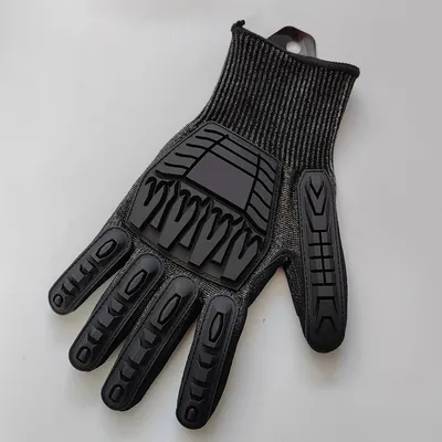 Motorcycle Palm Anti Cut Protection Wear Resistant Gloves Grade Level 5 Anti Cutting Tactical Gloves