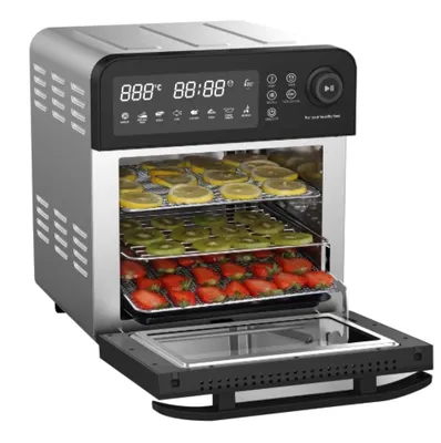 Breakfast Toaster Ovens for Toast Digital Air Fryer 14.5L 1600W